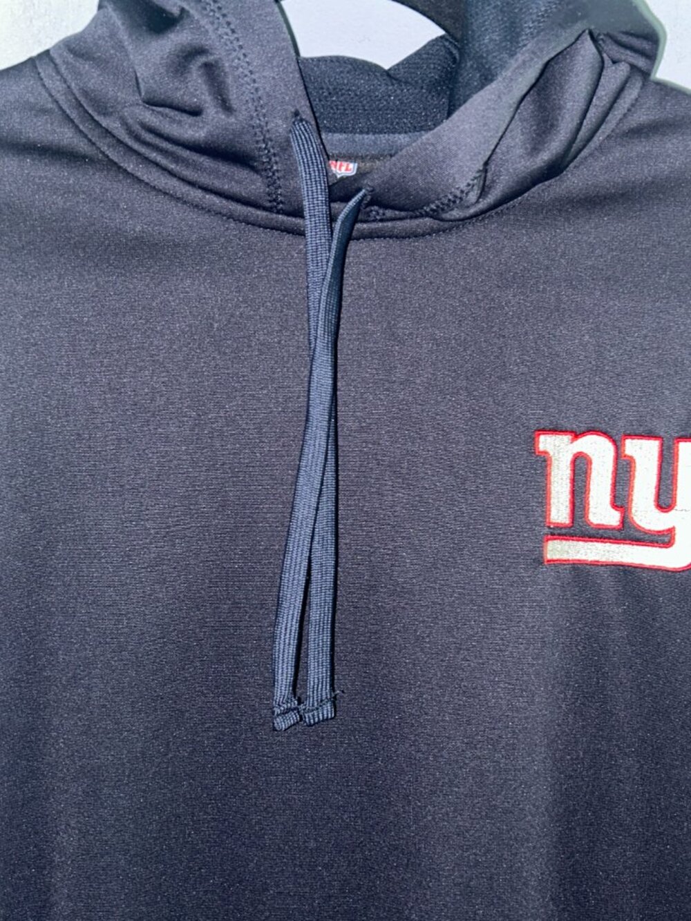 NY Giants Hoodie, NFL Team Apparel, Navy, Large - Picture 4 of 6